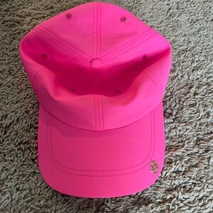 Lilly Pulitzer Hot Pink Runaround Cap